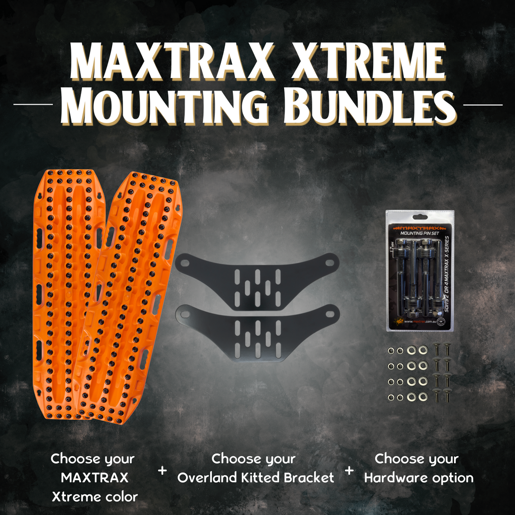 MAXTRAX XTREME x Overland Kitted Roof Rack Bracket Bundle