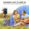 Camplux Propane Off-Grid Portable Water Heater for RV, Trailer & Camper - Black