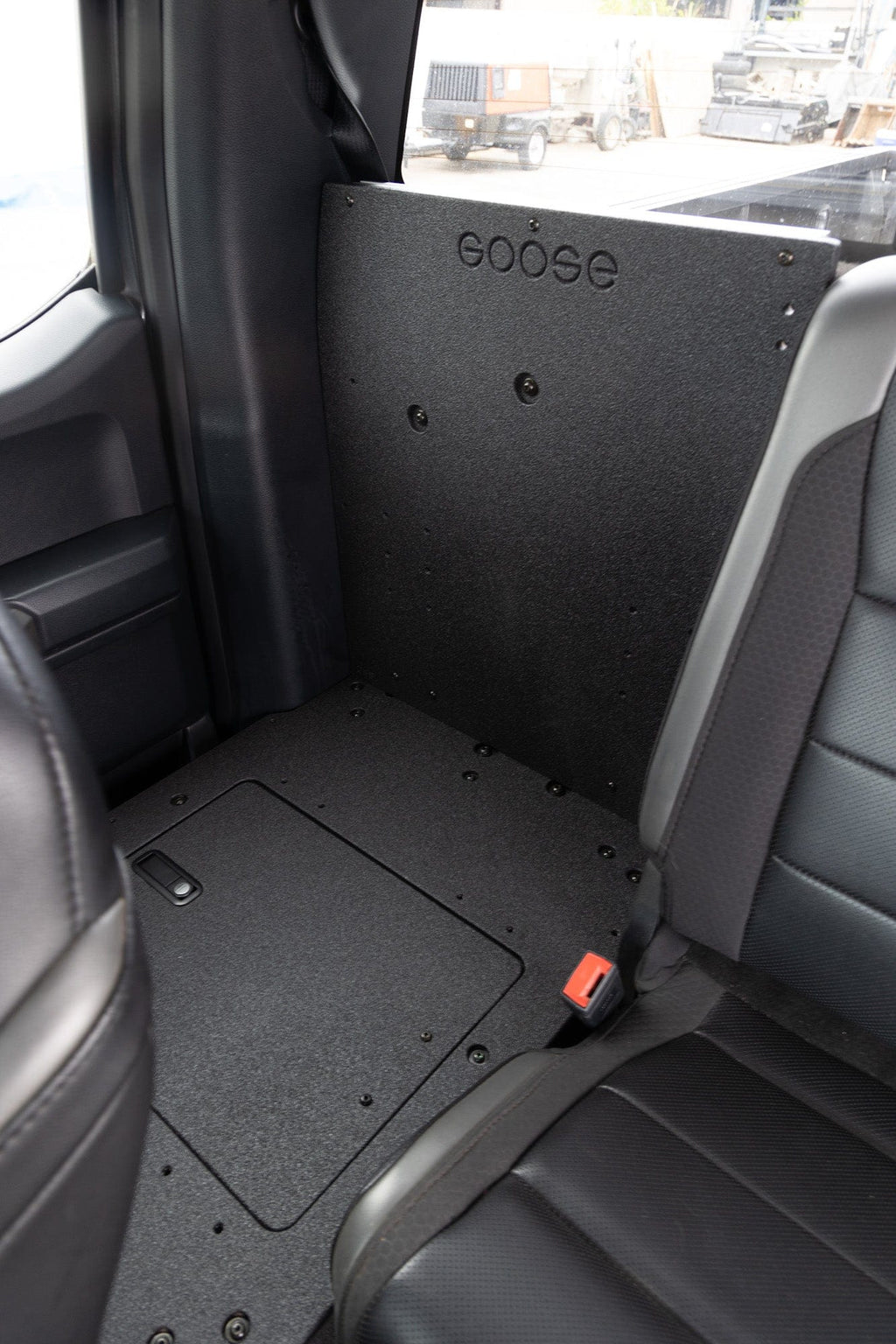 Goose Gear Ford F150 2015-Present 13th & 14th Gen. SuperCab - Second Row Seat Delete Plate System