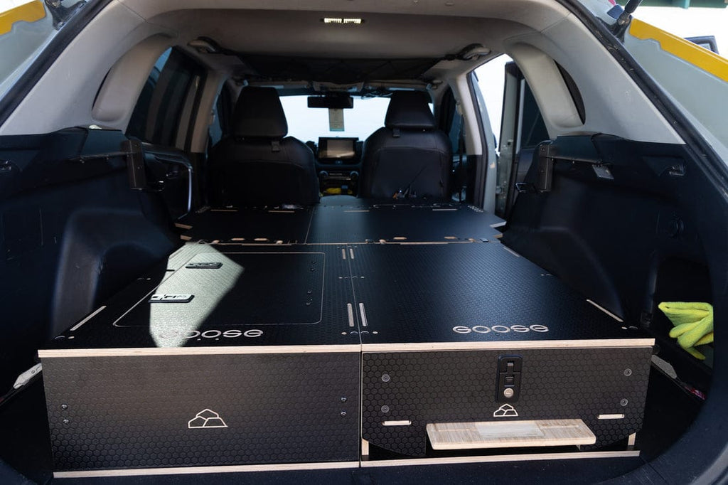 SLEEP AND STORAGE PACKAGE - TOYOTA RAV4 2019-PRESENT 5TH GEN - Goose Gear Park Series