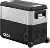 JP50 Pro Dual Zone Wheeled Car Fridge With Cover-Golden | ICECO | 50 LT