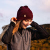 Midweight - Ridge Cuff Beanie 100% Merino Wool