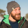 Midweight - Ridge Cuff Beanie 100% Merino Wool