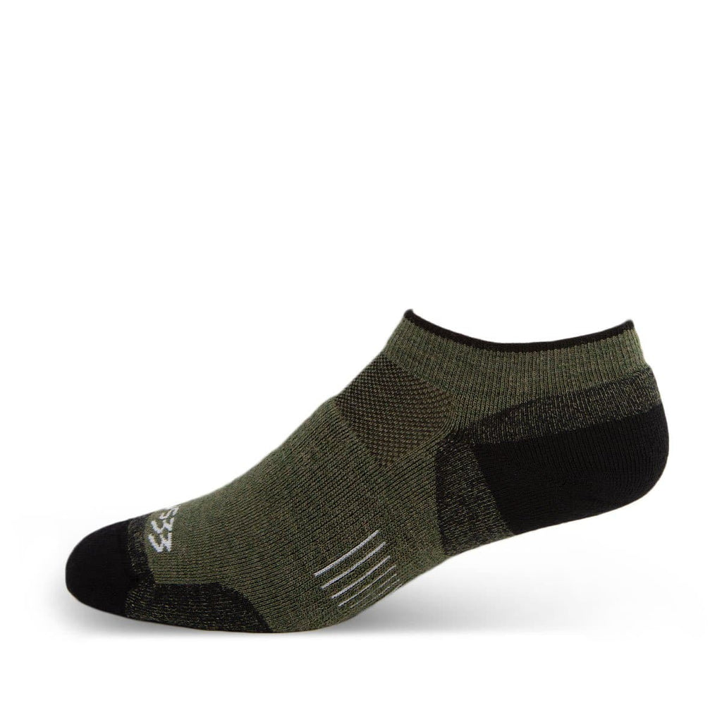 All Season - No Show Wool Socks Mountain Heritage