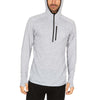 Micro Weight - Men's Wool 1/4 Zip Sun Hoodie Woolverino