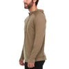 Micro Weight - Men's Wool 1/4 Zip Sun Hoodie Woolverino