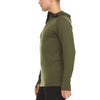 Micro Weight - Men's Wool 1/4 Zip Sun Hoodie Woolverino