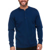 Midweight - Men's Long Sleeve Henley 100% Merino Wool