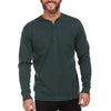 Midweight - Men's Long Sleeve Henley 100% Merino Wool