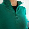 Midweight - Sequoia Women's 1/4 Zip 100% Merino Wool