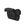 29mm Panel Mount QC3.0 Quick Charger Dual USB