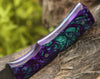 Arcane Handmade Custom Damascus Knife with Resin Handle