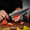 Aerona VG10 Pro Chef Knife with Exotic Red Sandal Wood Handle