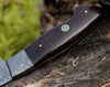 Duece Custom Chef Knife with Exotic Wenge Wood Handle