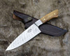 Increda Damascus Chef Knife with Olive Wood Handle