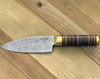 Majestic Chef's Knife with Stacked Leather Handle