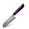 Elite Series VG10 Damascus Knife Set with Exotic Rose Wood Handle