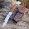 Buck Pocket Knife Engraved with Exotic Rose Wood Handle