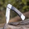 Buck Pocket Knife with Diamond Wood Handle