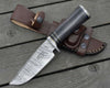 Dynasty Damascus Knife with Bone Handle