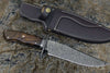 Excelsior Game Knife with Exotic Rosewood Handle & Sheath