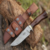 Exterminator Deer Hunting Knife with Exotic Wenge Wood Handle