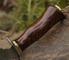 Exterminator Deer Hunting Knife with Exotic Wenge Wood Handle