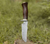 Exterminator Deer Hunting Knife with Exotic Wenge Wood Handle