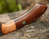 Halcyon Field Dressing Knife with Rosewood & Olivewood Handle