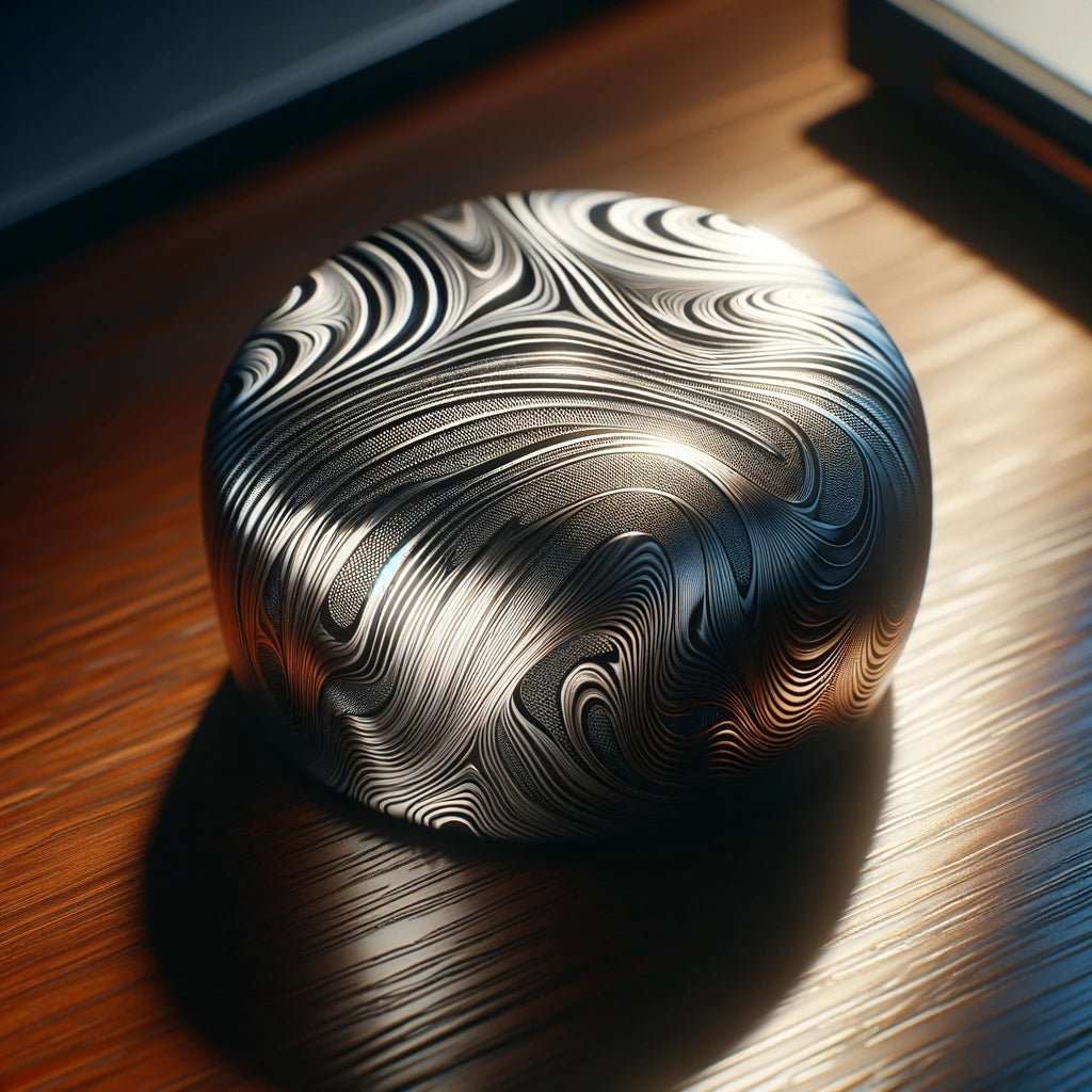 Majesty Damascus Steel Paperweight