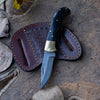 Knight Handheld Pocket Knife with Micarta Handle