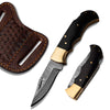 Knight Handheld Pocket Knife with Micarta Handle