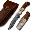 Echo Utility Pocket Knife with Antler & Rosewood Handle