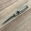 Elegance Handmade Personalized Damascus Folding Hunting Knife with Damascus Handle