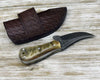 Elemental Skinning Knife with Ram Horn Handle