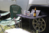 Standard Steel Camping Table- by Tailgater Tire Table