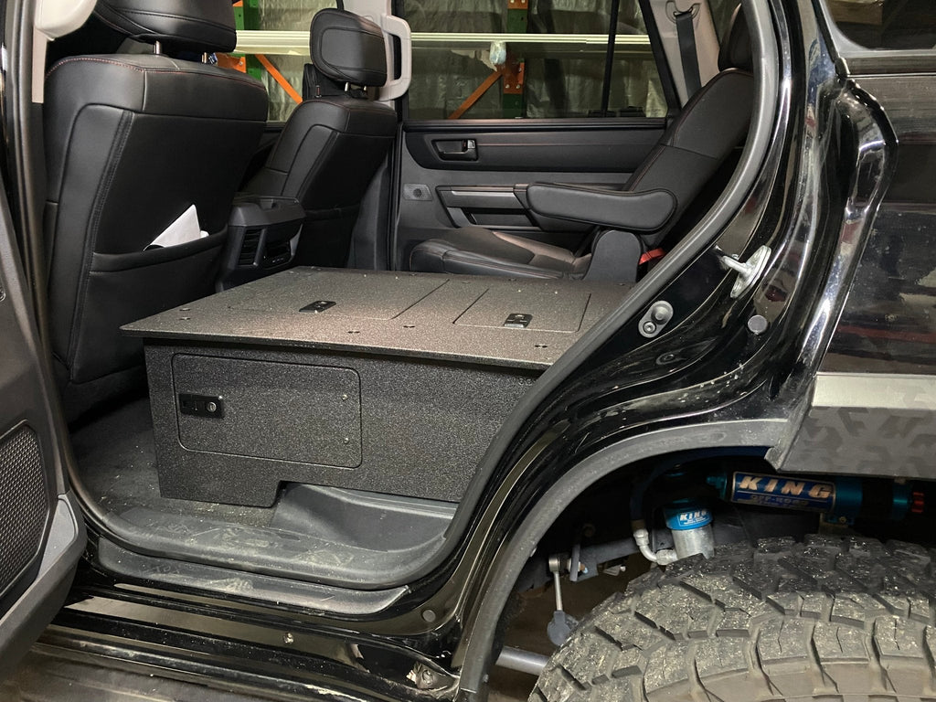 Goose Gear Toyota - Sequoia - 2023-Present - 3rd Gen - Explore Series - Seat Delete Plate System - Second Row with Captain's Chairs