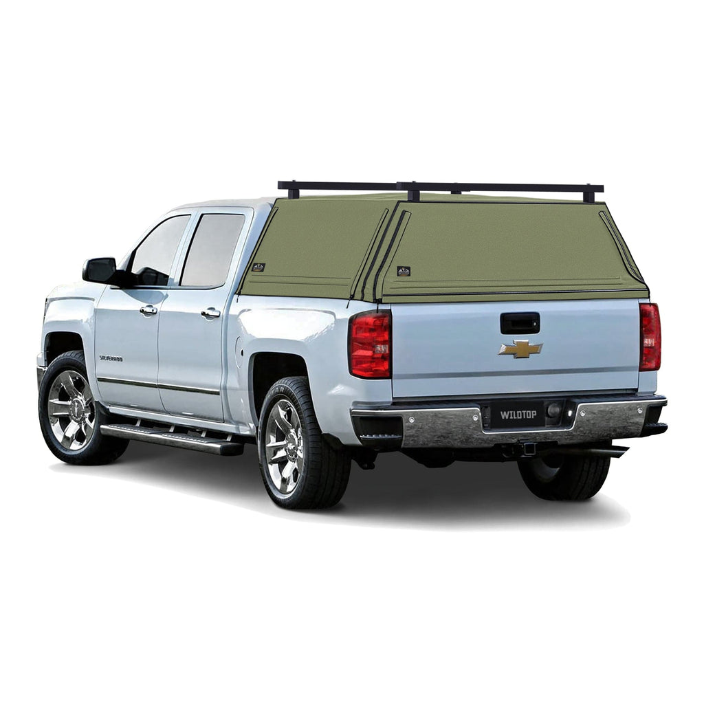 WildTop Soft Truck Cap for Chevrolet Silverado / GMC Sierra 2014-2019 Standard Bed (78.9 in)