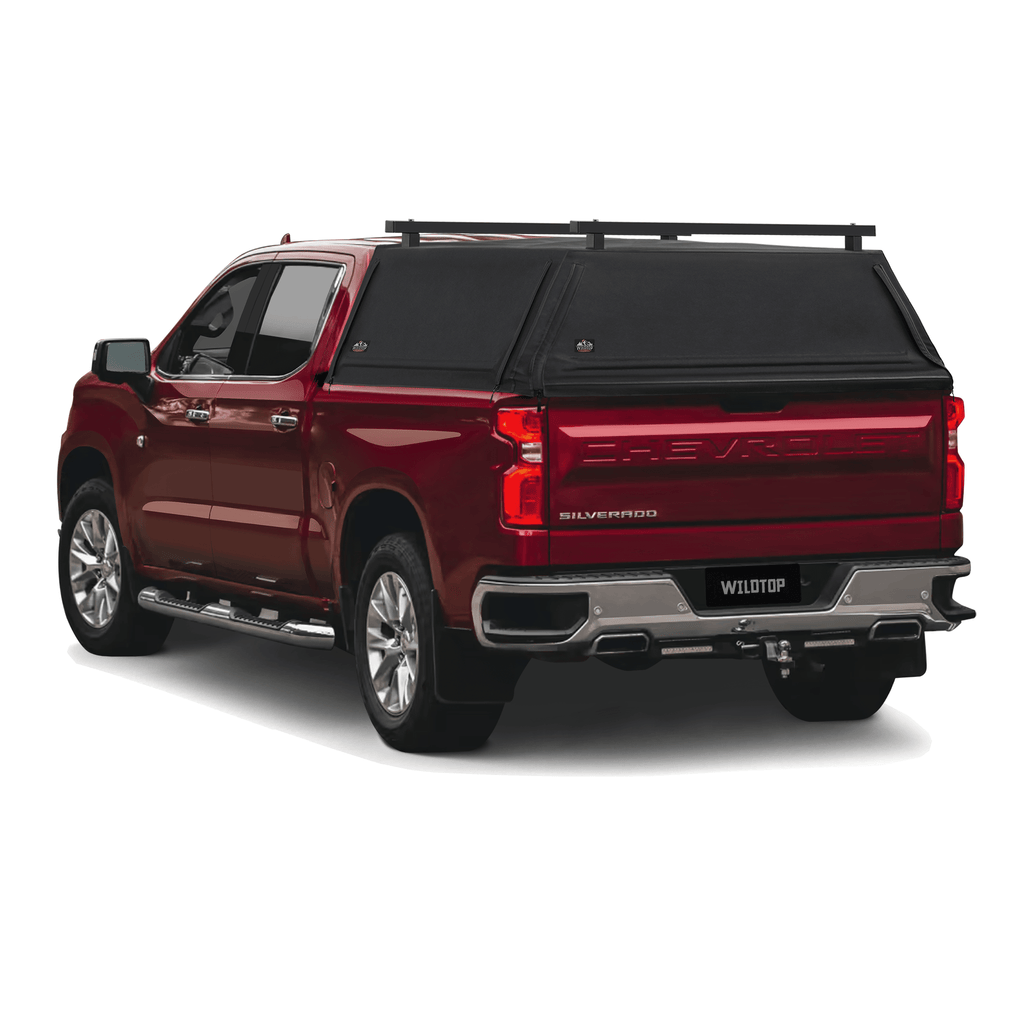 WildTop Soft Top for 2019-Current Chevrolet Silverado / GMC Sierra Short Bed (69.9 in)