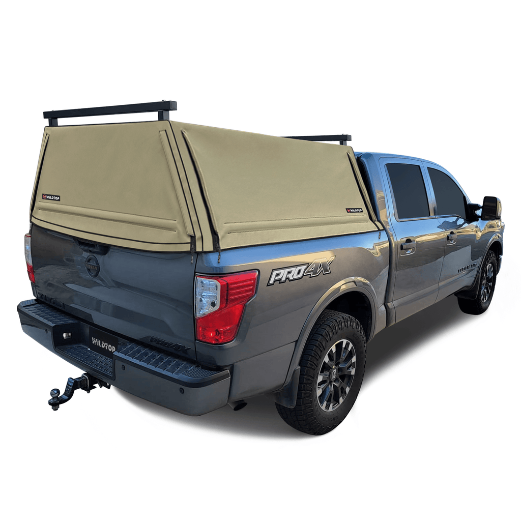 WildTop Nissan Titan Soft Truck Cap 2017-Current 5.5' Bed (67.0 in)