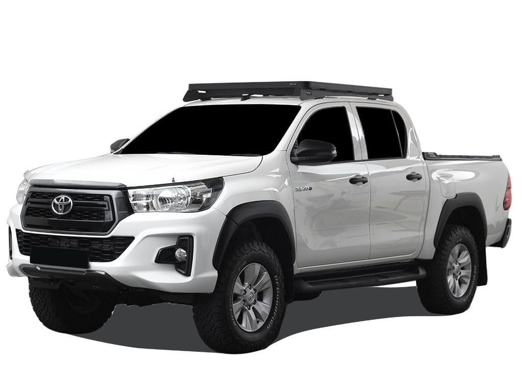 TOYOTA HILUX REVO DC (2016-2021) SLIMLINE II ROOF RACK KIT / LOW PROFILE - BY FRONT RUNNER