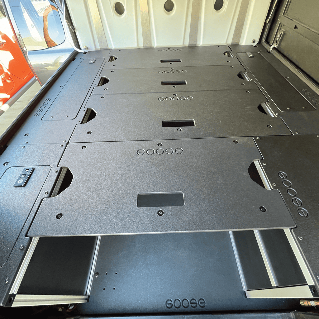 Alu-Cab Canopy Camper V2 - Ford Ranger 2019-Present 4th Gen. - Sleep Deck Panels - 6' Bed